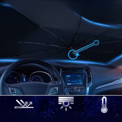 שמשיה לחלון הקדמי – הגנה נגד UV וחום