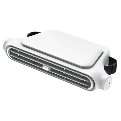 Auto sedadlový ventilátor – upevnění na opěrku hlavy