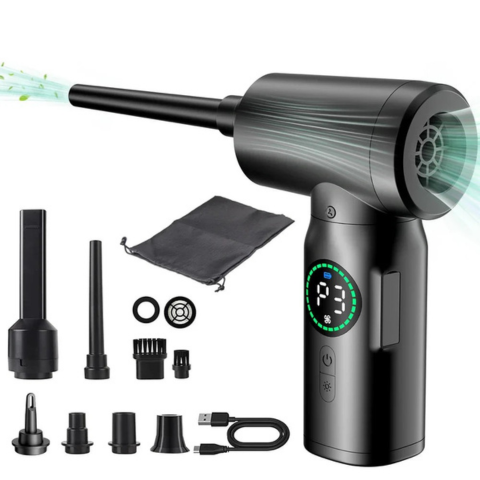 2-In-1 Vacuum Blower – Compact and Ultra Powerful