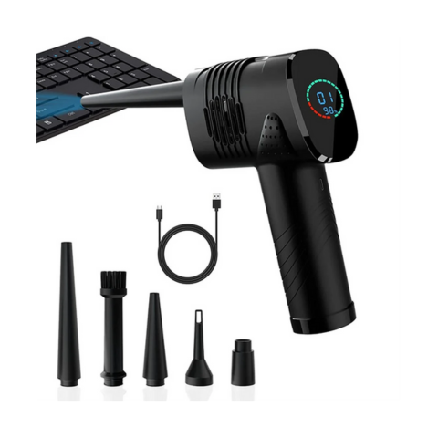 Trådløs 2-i-1 Bilstøvsuger – Alsidig og Hurtig Rengøring