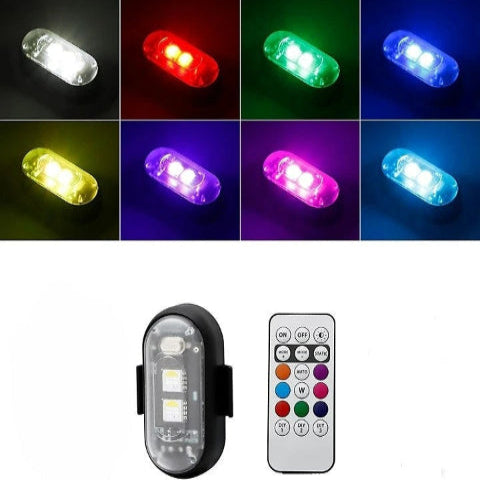 LED-ljus Anti-Kollision – Cykling och Moto