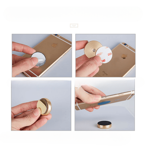 دعم الهاتف المغناطيسي للسيارة - قيادة آمنة ويد حرة