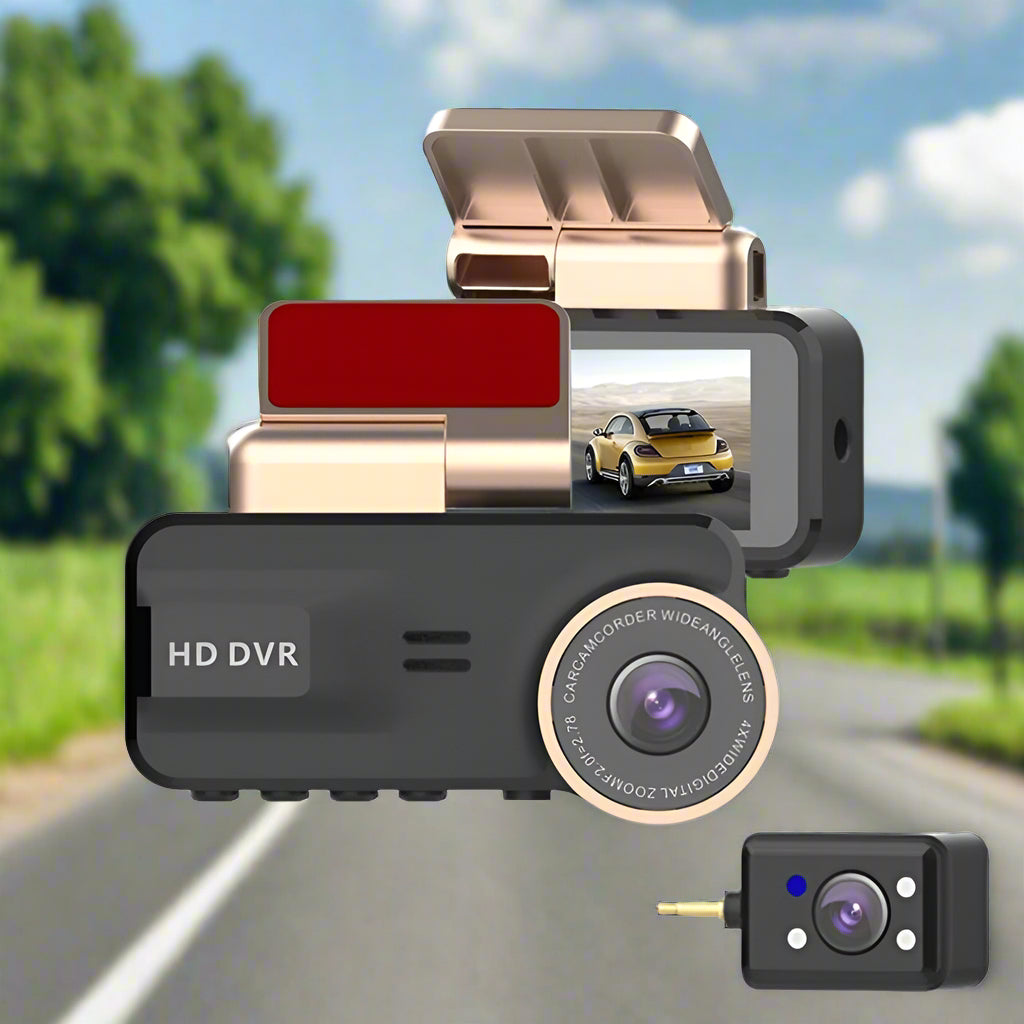 HD 1080p Dashboard Camera met Nachtzicht en WiFi — Volledige Beveiliging en Bewaking