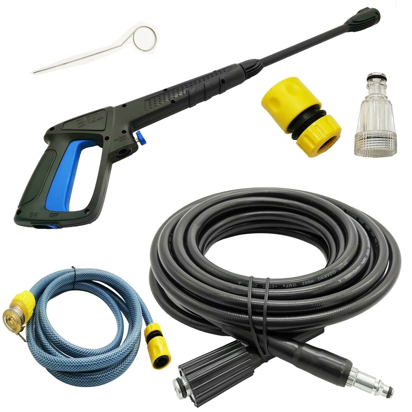 Hochdruckreiniger Elektrisch — Leistung 3000 PSI für eine intensive Reinigung