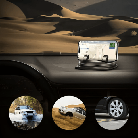 Stöd Telefon Bil — Justerbar Och Förstärkt Stabilitet
