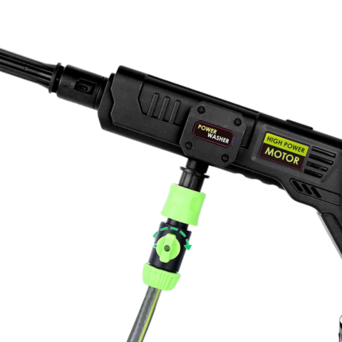 מנקה לחץ גבוה ללא חוט 1200 PSI — חזק ורב תכליתי