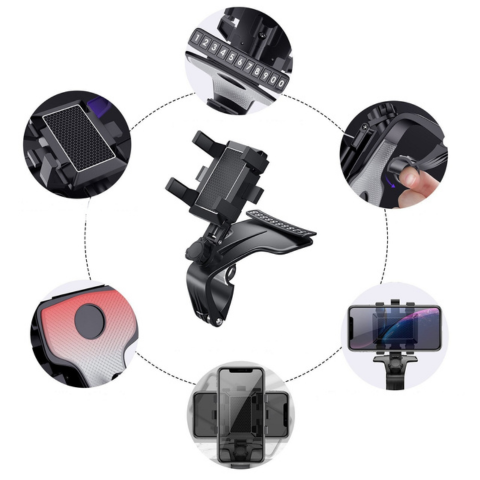 Stöd Telefon Bil — Antiglid och Säkert