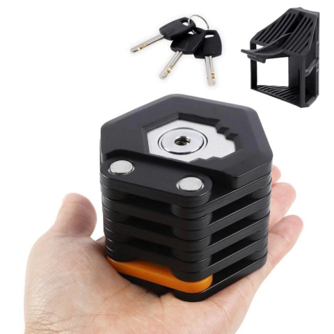 Zárható kerékpárzár – Ultra ellenálló és kompakt