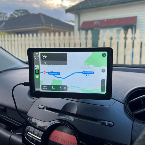 Sistema multimedia para coche - Pantalla HD y CarPlay inalámbrico