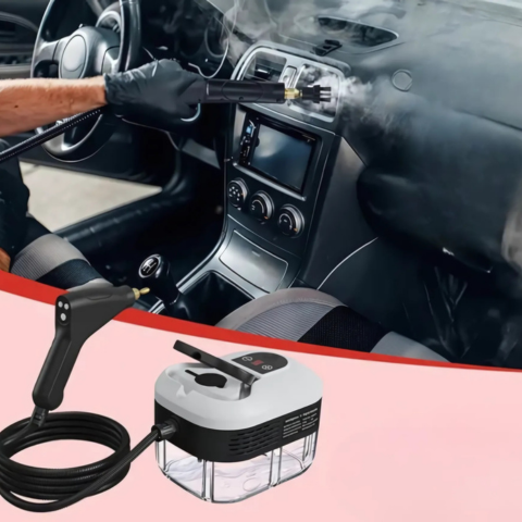 Høytrykk Dampvasker 2500W — Kraftig & Økologisk