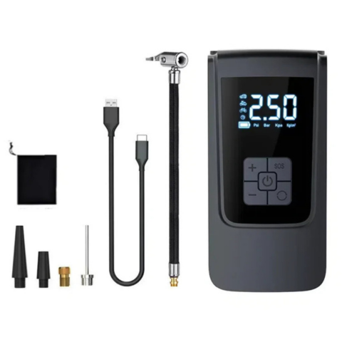 Mini bærbar luftkompressor — Intelligent trådløs oppblåser