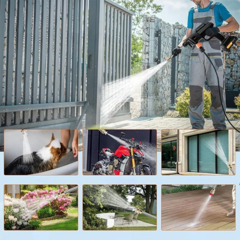 Przenośna myjka ciśnieniowa – mycie samochodu bez wysiłku