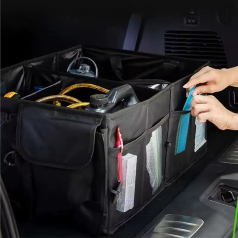 Organizzatore Per Bagagliaio Auto — Contenitore Pieghevole e Pratico