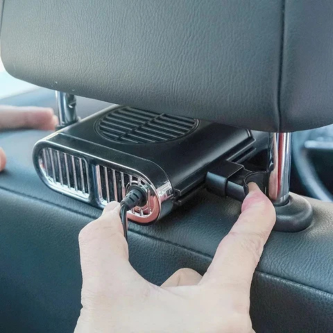 Mini Ventilator Voor Bevestiging Aan Autostoel – Ideaal Voor De Zomer
