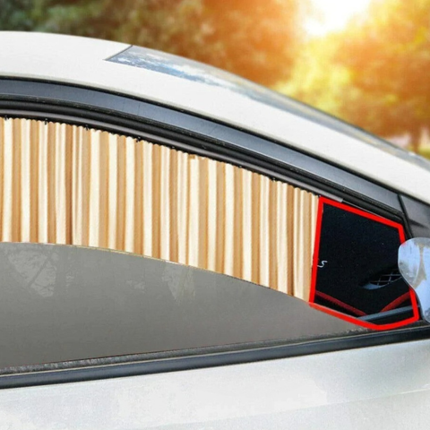 Magnetische Vorhänge für Autos — Sonnenschutz und sofortige Privatsphäre