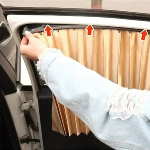 Magnetische Vorhänge für Autos — Sonnenschutz und sofortige Privatsphäre