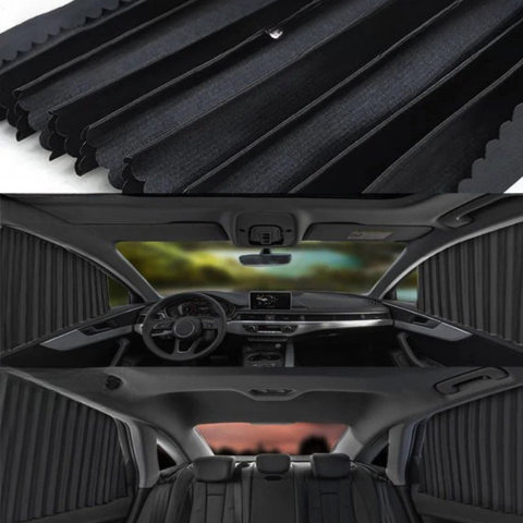 Magnetische Vorhänge für Autos — Sonnenschutz und sofortige Privatsphäre