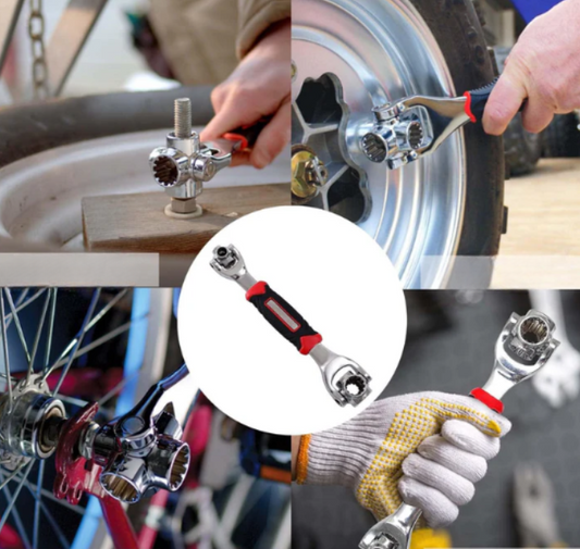 مفتاح ديناميكي مزدوج الرأس – ضبط دقيق ومقبض مريح