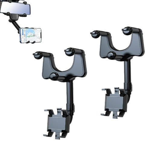 Support Téléphone Rétroviseur – Angle Réglable Et Fixation Stable