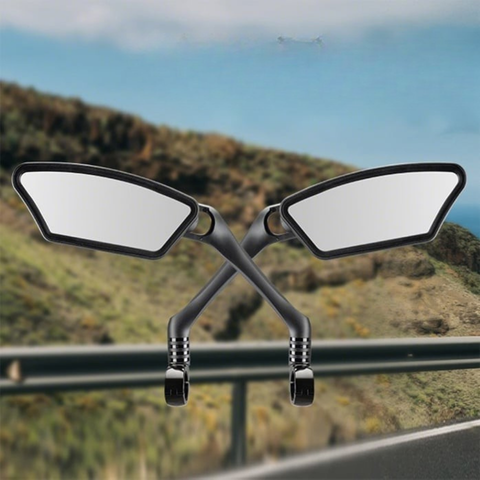 Motorcykel- og cykel-spejl roterende 360° — Optimal beskyttelse og synlighed 
