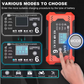 Slimme Auto Acculader 12V/24V - LCD Weergave & Automatische Bescherming 