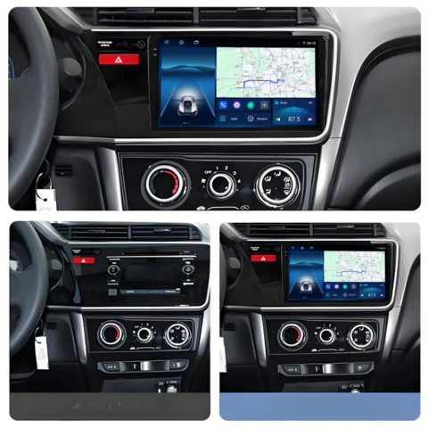 Android 10-tums bilradio – 2 DIN, GPS, WiFi, avtagbar skärm 
