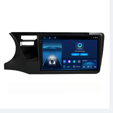 Android 10-tums bilradio – 2 DIN, GPS, WiFi, avtagbar skärm 