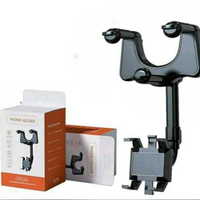 Support Téléphone Pour Rétroviseur – Conduite Mains Libres Et Sécurisée