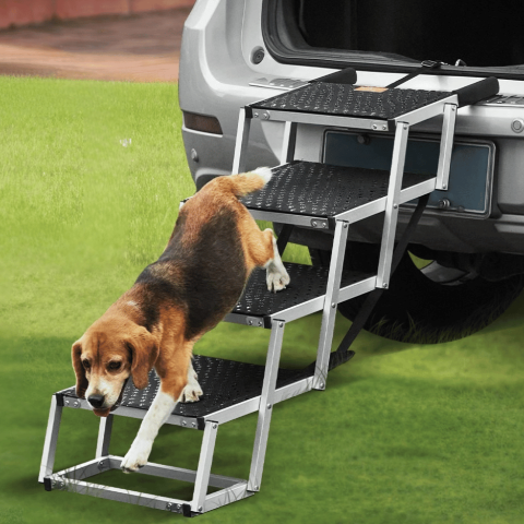 Auto-Rampe für Hunde – Faltbar, leicht und sicher 