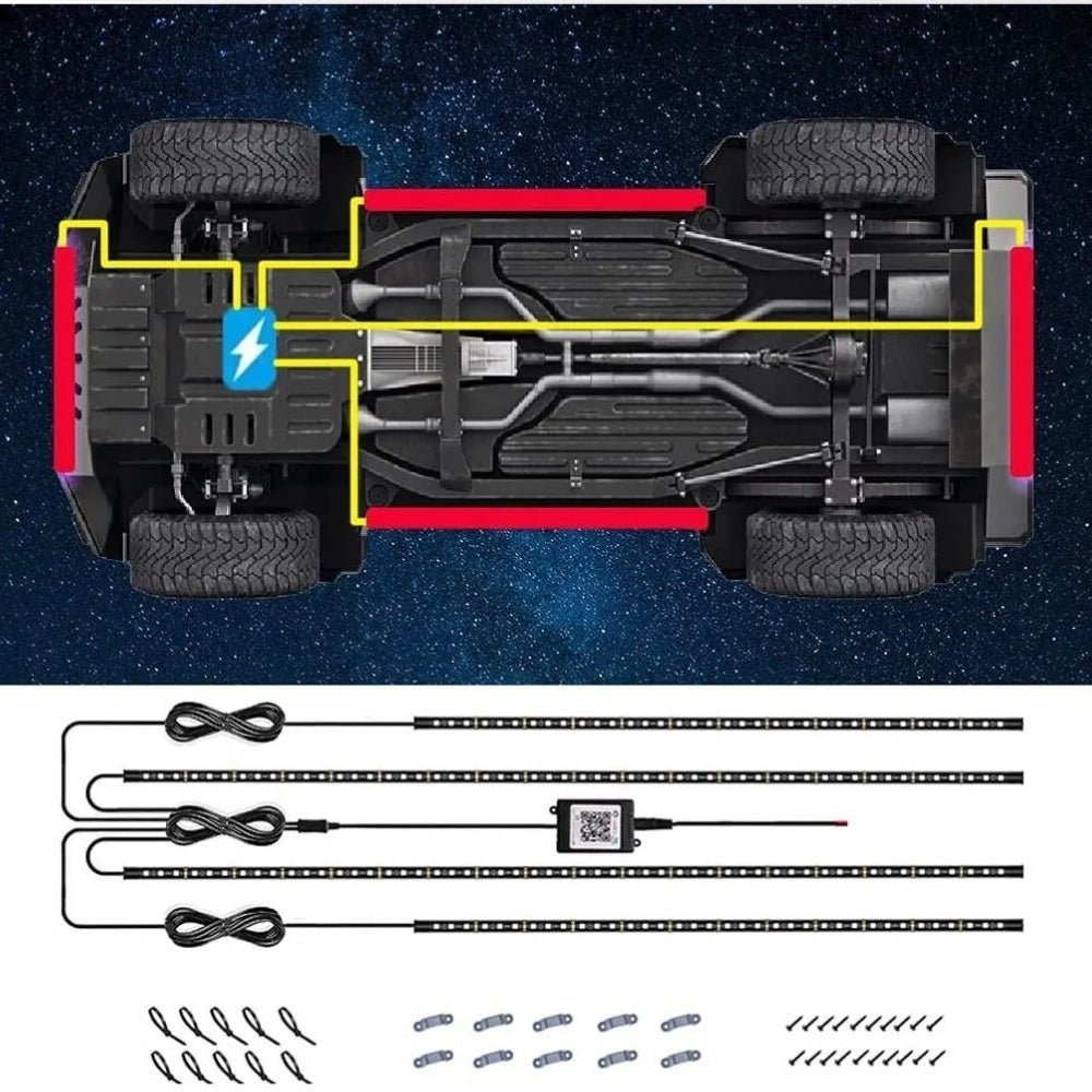 LED Lighting Under Vehicle — Spectacular and Customized Light Effects 