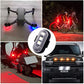Luz LED Anti-Colisión – Ciclismo y Moto 