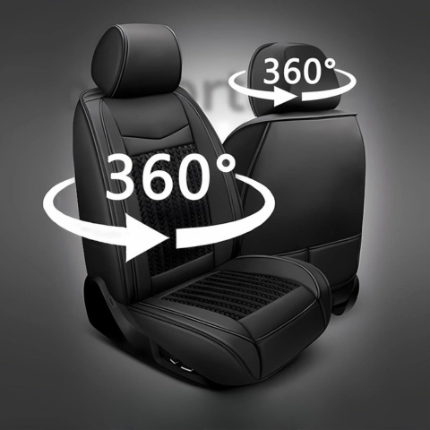 Fundas de Asiento de Coche Universales Transpirables — Adaptadas a Todos los Vehículos 