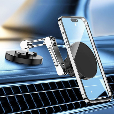 Supporto Telefonico Per Auto – Fissaggio Potente E Regolabile 