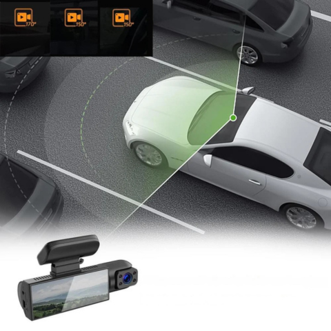 Dashcam HD Intelligente – Parking Sécurisé Et Conduite Protégée