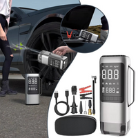 Starter auto multifuncțional 9 în 1 cu compresor de aer 