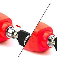 Antirrobo de manillar de moto – Seguridad rápida y visible 