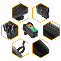 自転車用フレームポーチ - 防水かつ多機能 