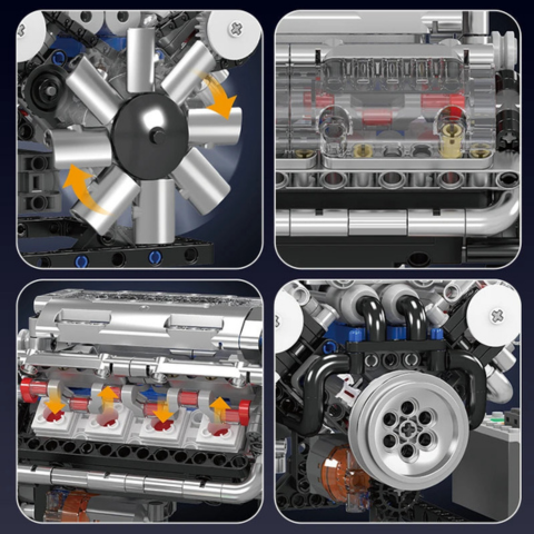 Engine Building Kit — Fun and Educational Experience 