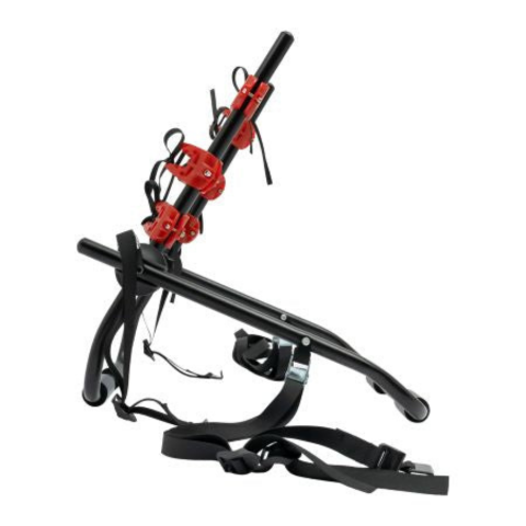 Portabicicletas de maletero — Transporta hasta 3 bicicletas con total seguridad 