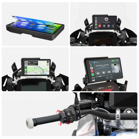 Sistema de Navegación de Moto — Control Fácil y Multifuncional 