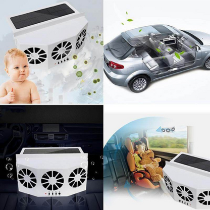Solar Fan For Car – Ideal In Summer 