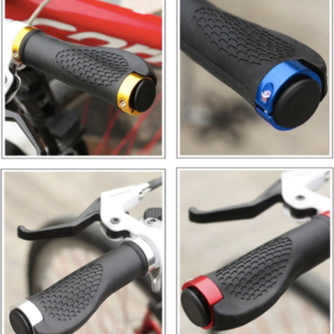 Mânere de ghidon din cauciuc pentru bicicletă — Stabilitate și control 