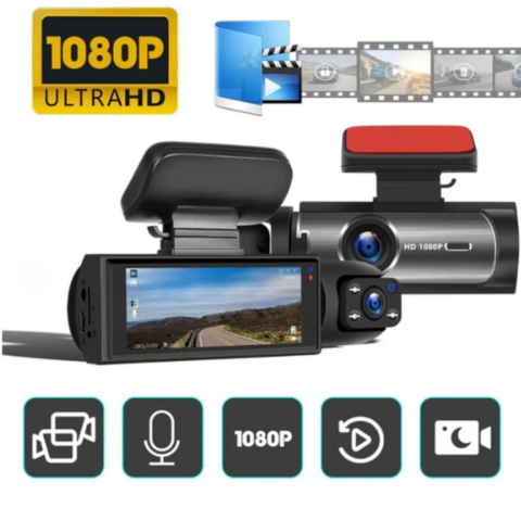 Dashcam HD Intelligente – Parking Sécurisé Et Conduite Protégée