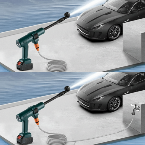 Trådløs høytrykksvasker - kraft, mobilitet og effektivitet