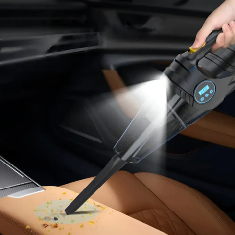 Multifunctionele Auto Stofzuiger — Directe Reiniging En Opblazen 
