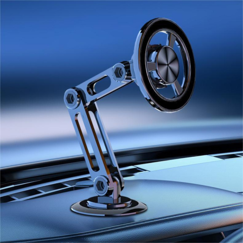 Soporte de Teléfono para Coche — Ajustable y Estabilidad Reforzada 