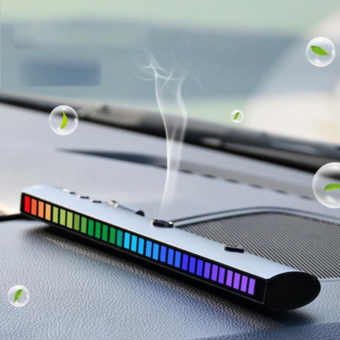 Diffuseur D’Arômes Auto – Éclairage LED Et Fraîcheur À Bord