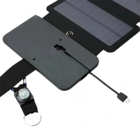 Cargador solar plegable: energía portátil para tus aventuras