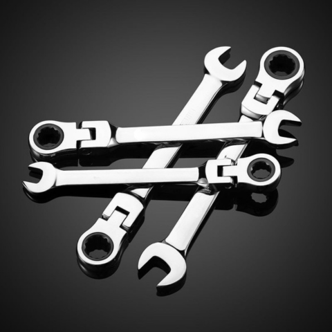 Set de chei cu clichet reglabile – polyvalente și ergonomice 