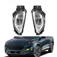 Feux Antibrouillard Avant LED — Compatibles Ford Escape 2020-2021
